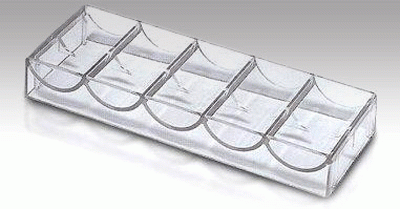 A bandeja acrilica da microplaqueta de 100 microplaquetas