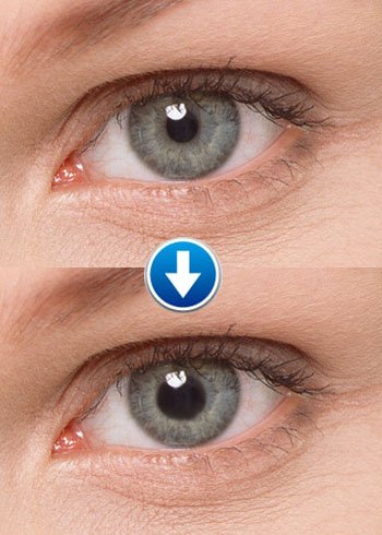 Серые глаза линзы Перспектива контакте